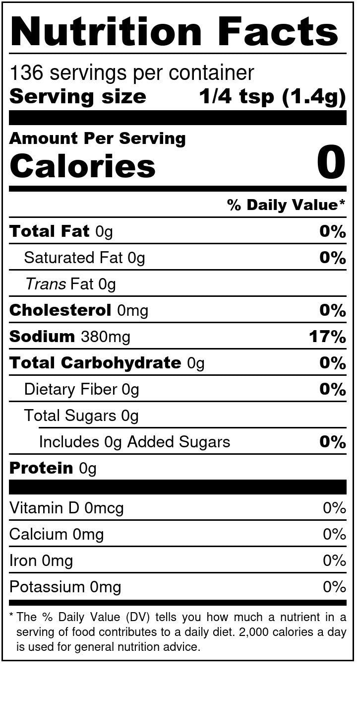 All Purpose Seasoned Salt