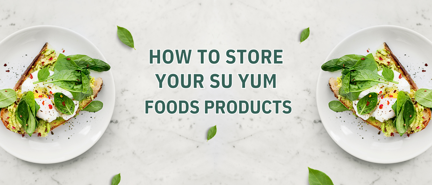 <img src="your-image-file.jpg" alt="Su Yum Foods sauce bottles with text overlay: Tips for Storing Sauces for Maximum Freshness and Quality"