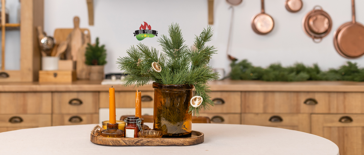 Kitchen banner showcasing the best hot sauce for cooking by Su Yum Foods