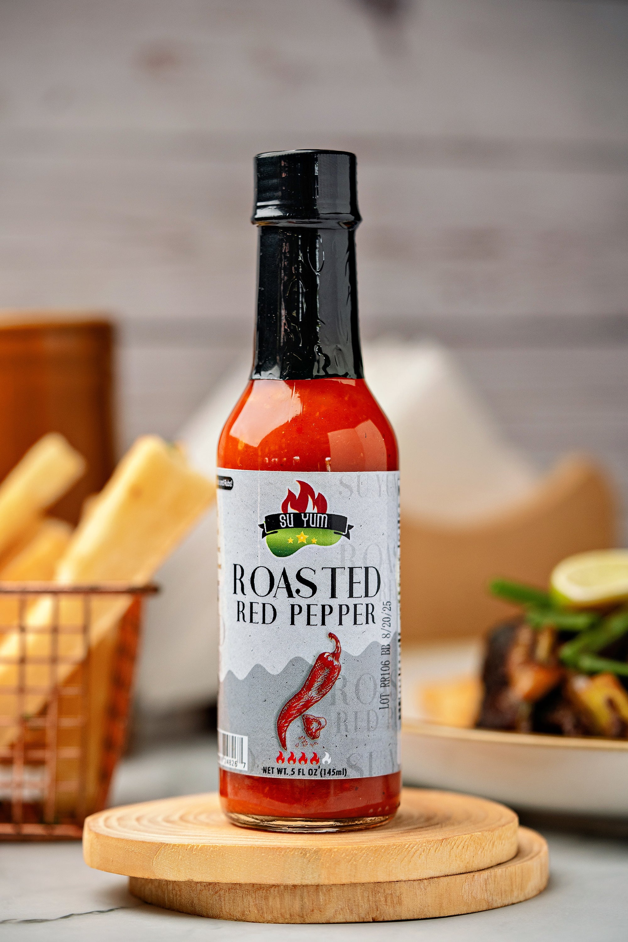 Roasted Red Pepper Hot Sauce